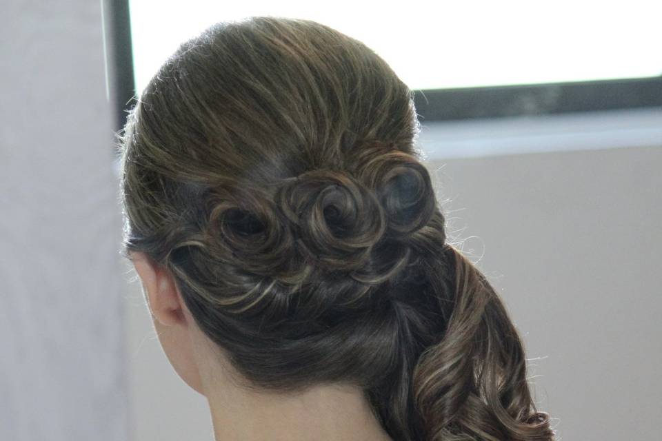 Hairstyle details