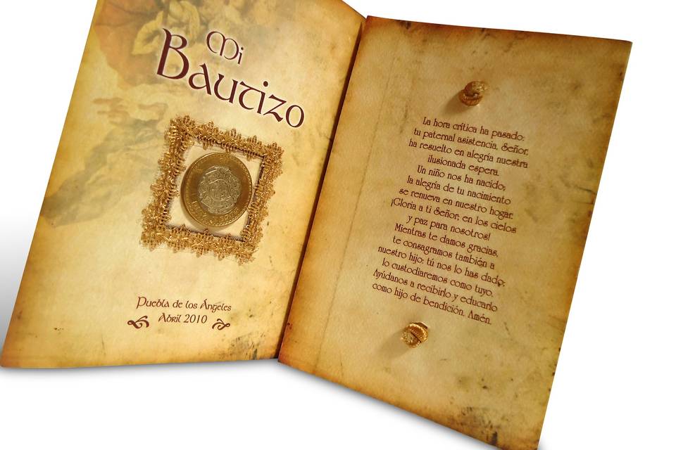 Detalle Invitacion Bautizo
