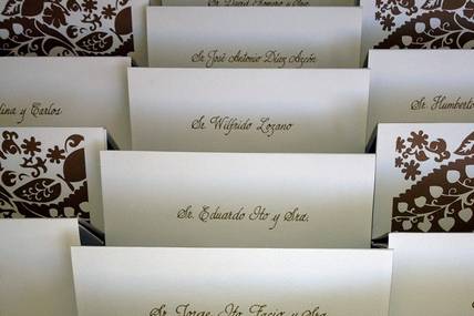 Rotulación de invitaciones