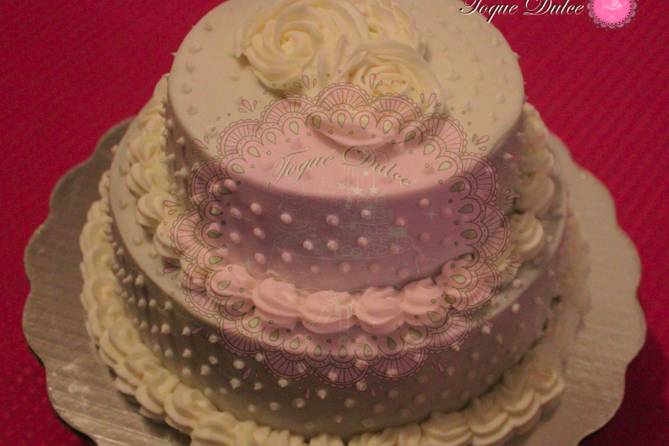 Pastel con merengue