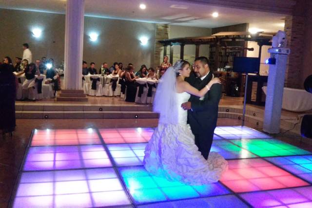 Pista Iluminada de acrílico