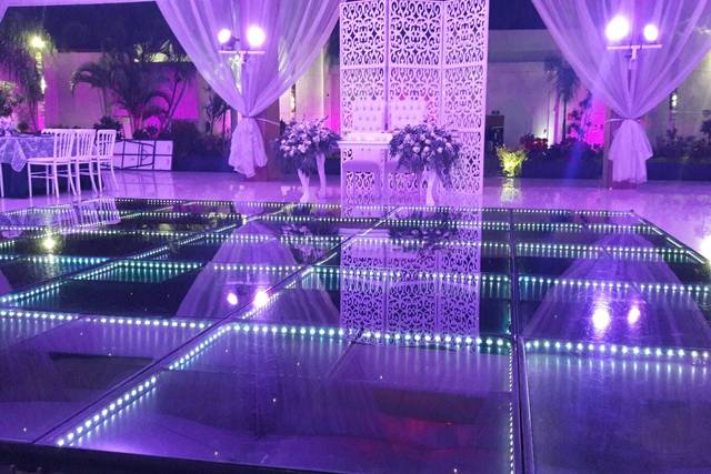 Pista Iluminada de cristal