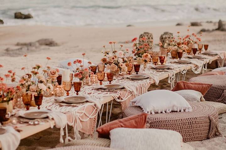 Boda bohemian-chic