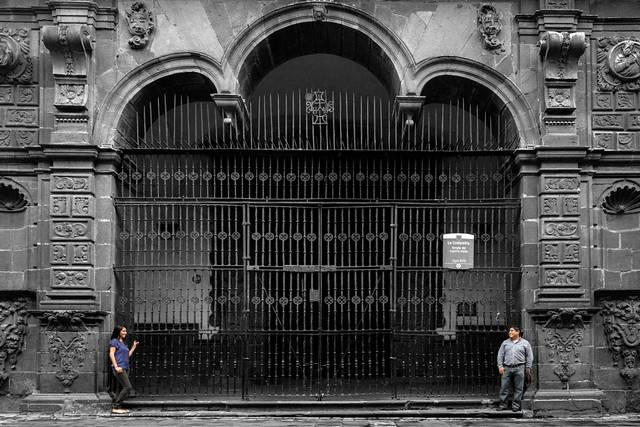 En la puerta de la bendición