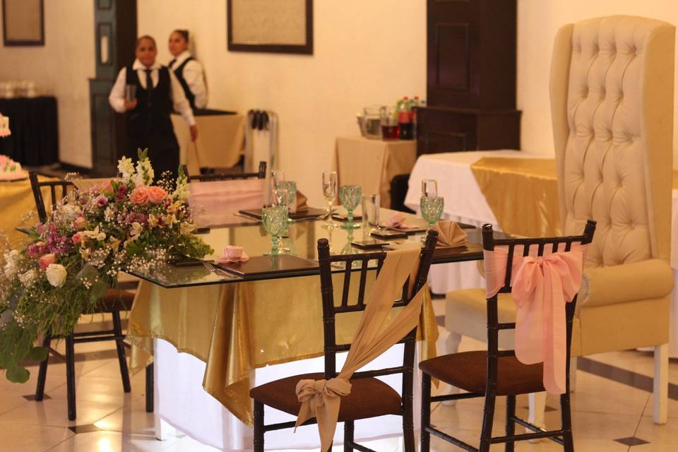 Mesa de Honor para XV