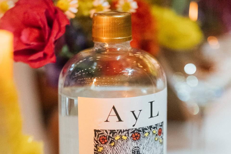 Etiqueta para botellas