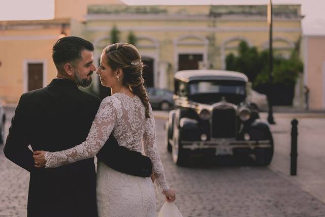 Boda retro Mérida, Yucatán