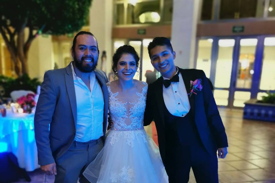 Celebrando el amor.