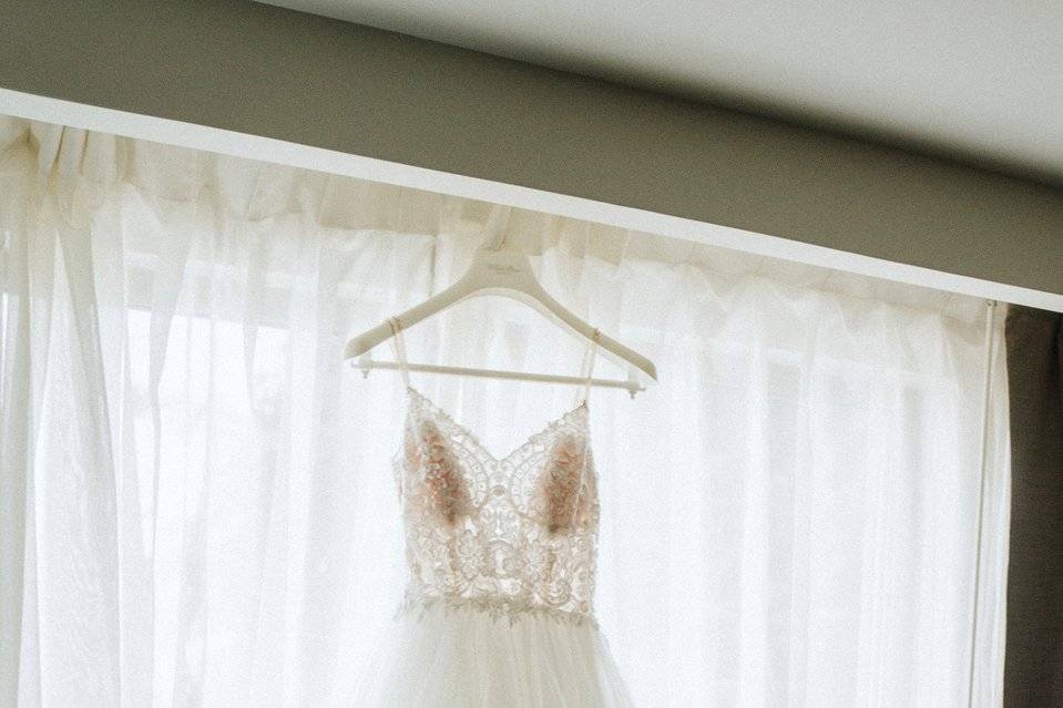 El vestido de un sueño eterno.