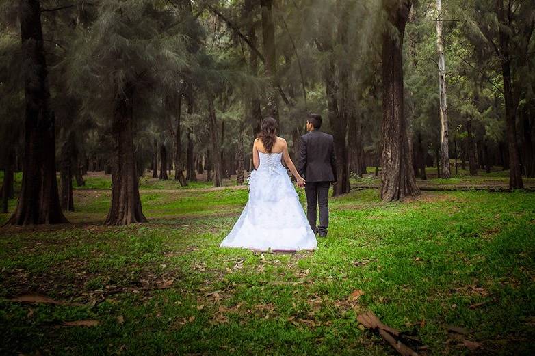Trash the dress