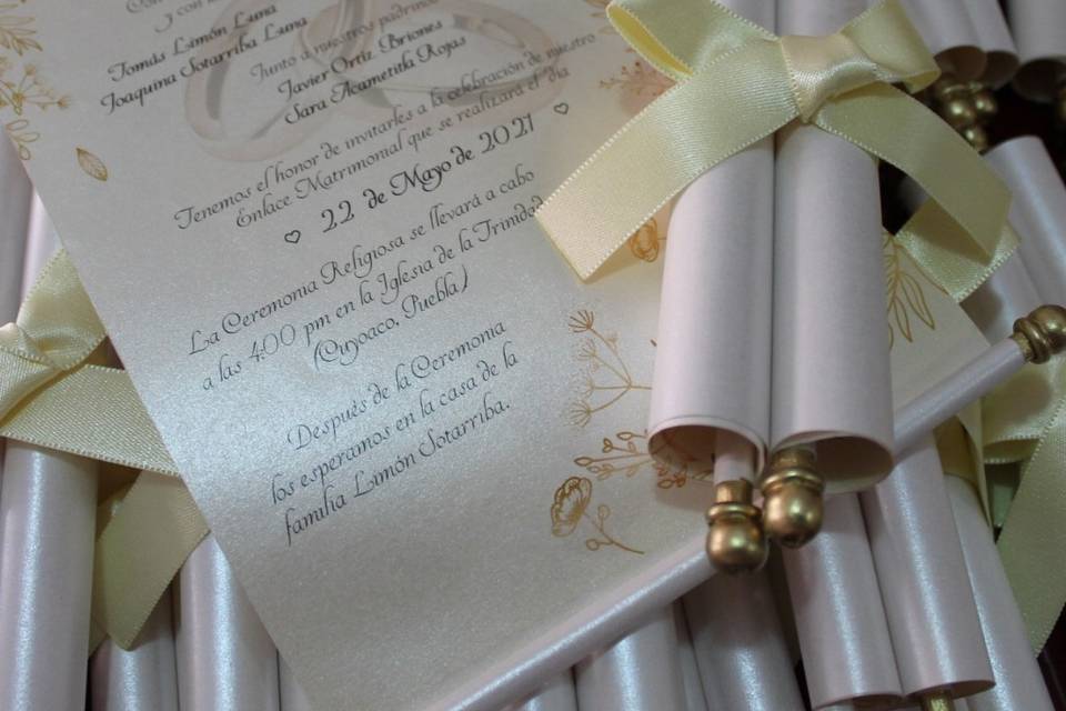 Invitación novios