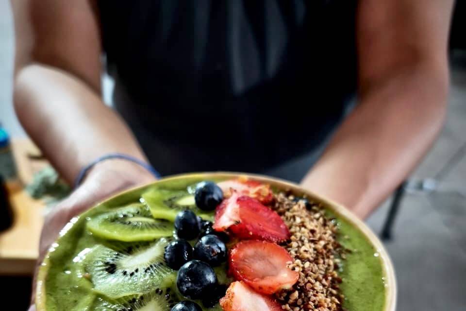 Smoothie bowl saludable