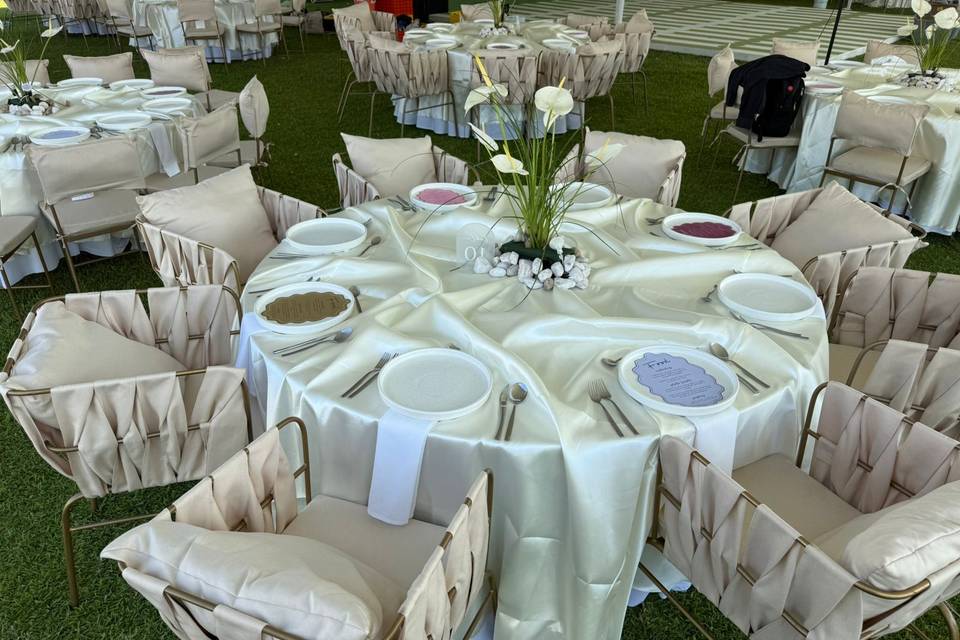 Silla Camila color beige
