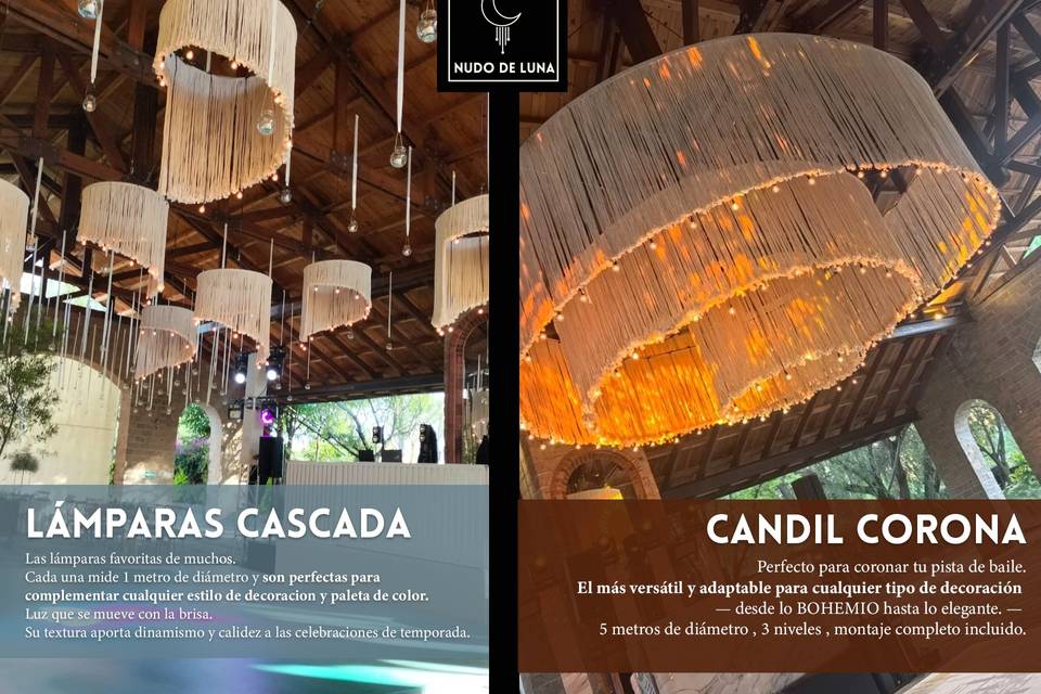 Piezas aéreas para tu evento.