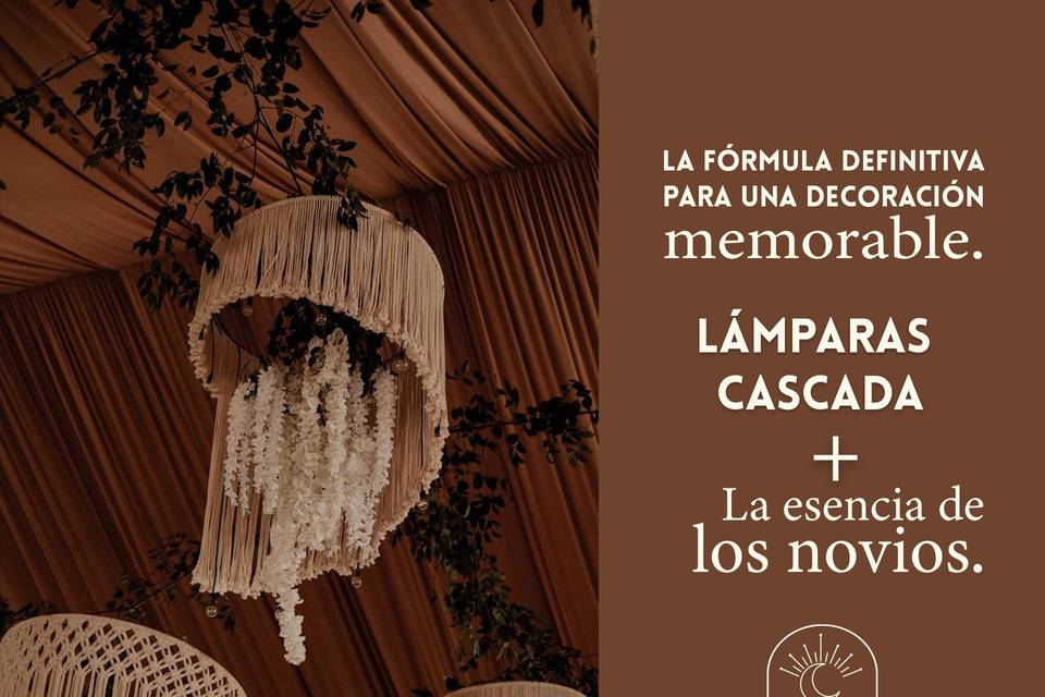 Lámparas Cascada