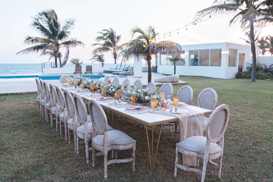 Locación con vista al mar
