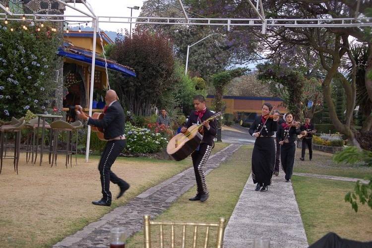 Entrada del mariachi