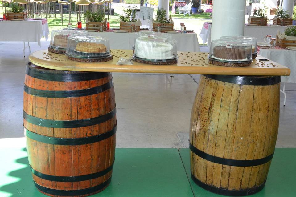 Barra de pasteles