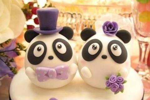 Mini cakes fondant