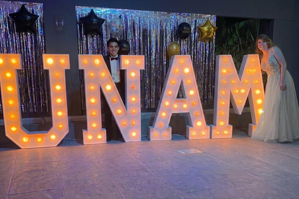 Letras Gigantes Chilangas