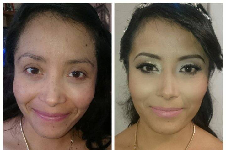 Prueba de maquillaje