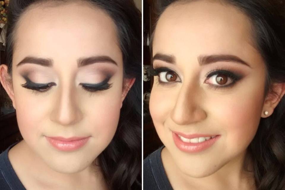 Maquillaje con aerógrafo