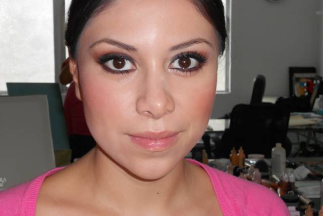 Make up dama aerografo
