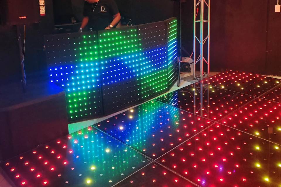 Cabina con pista de baile