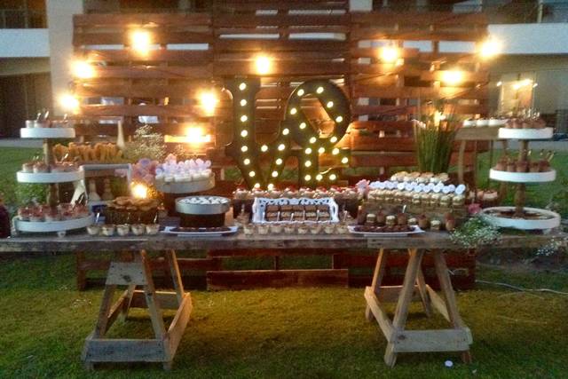 Diseño mesa postres