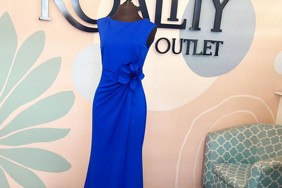 Vestido Azul L Apparel Group