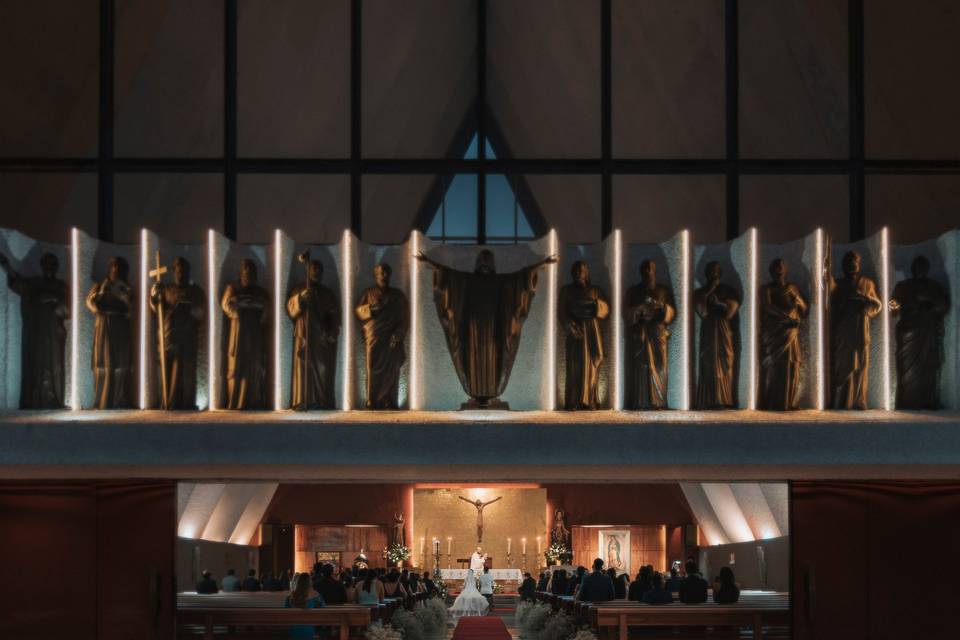 Ceremonia en la iglesia