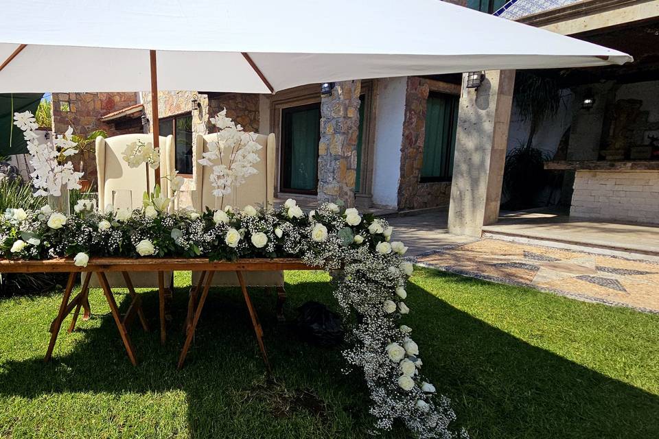 Mesa de novios