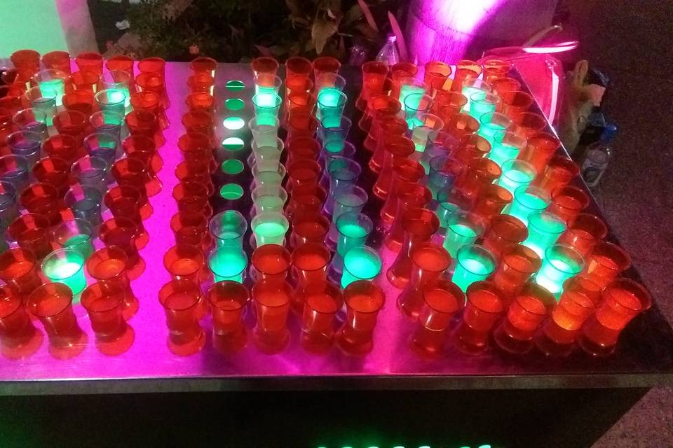 Shots iluminados