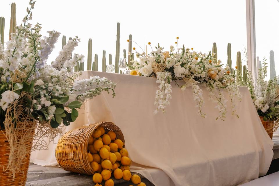 Mesa de novios