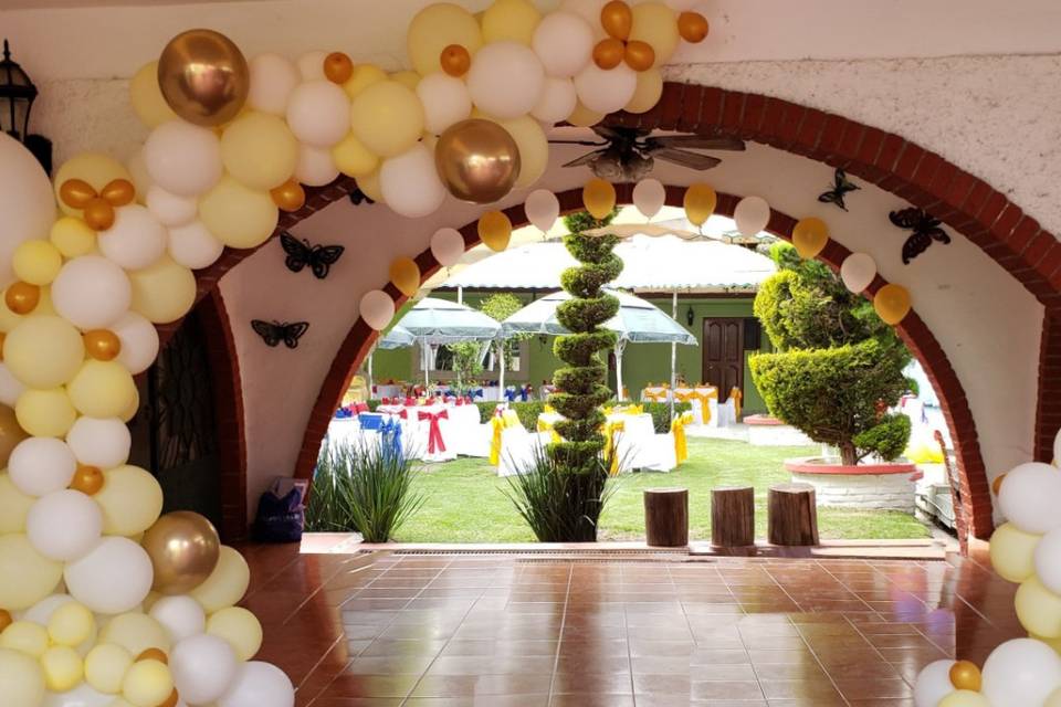 Arco orgánico boda