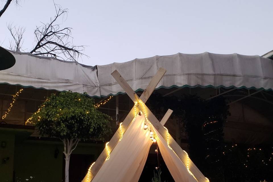 Teepees románticos