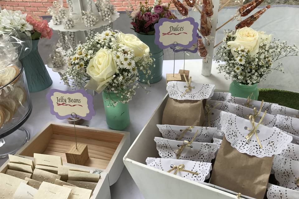 Mesa de dulces boda