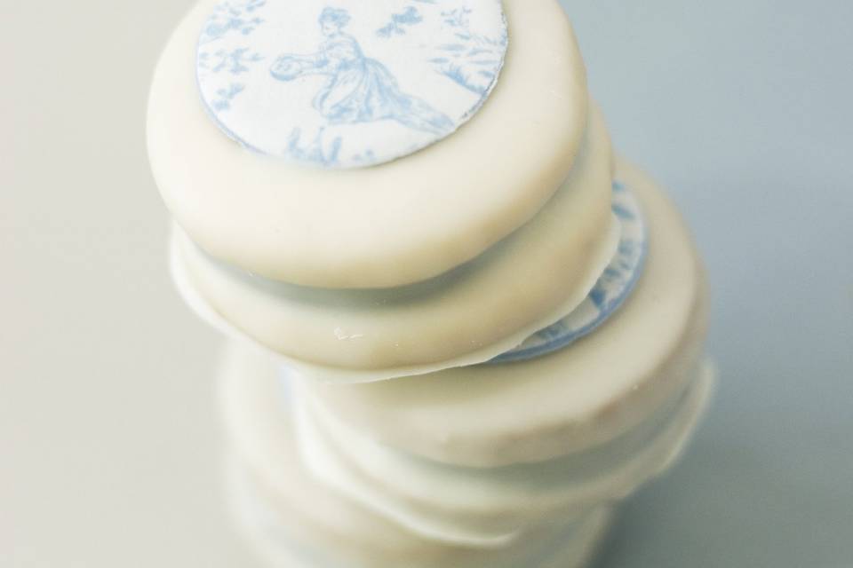 Alfajores argentinos decorados