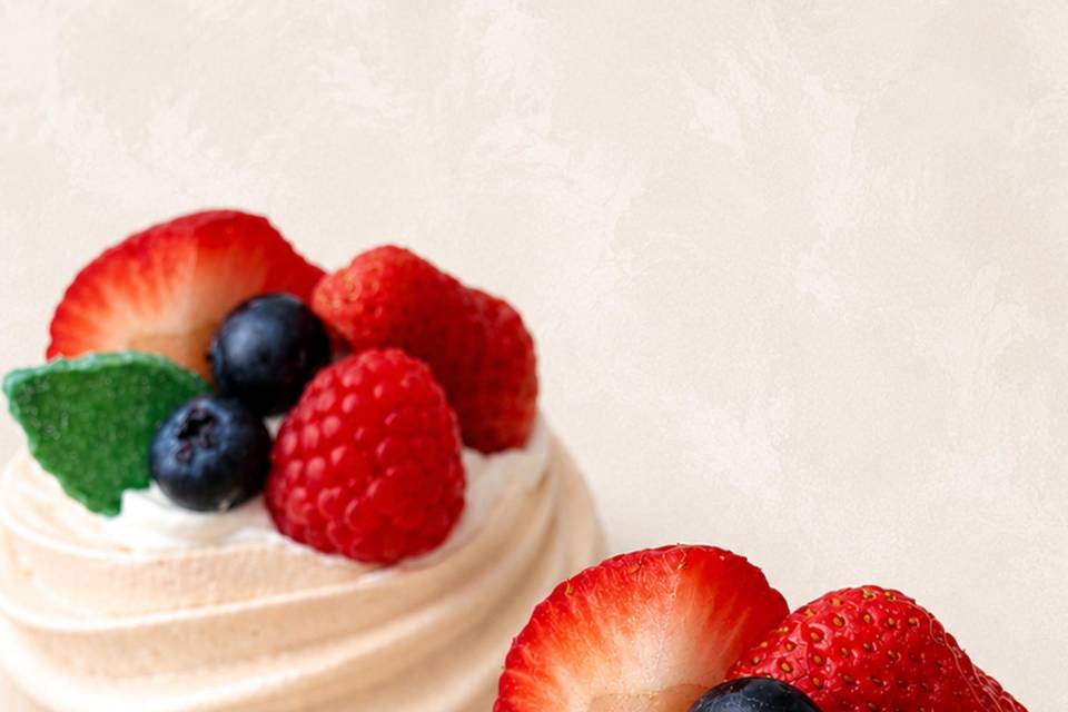 Pavlova de Frutos Rojos