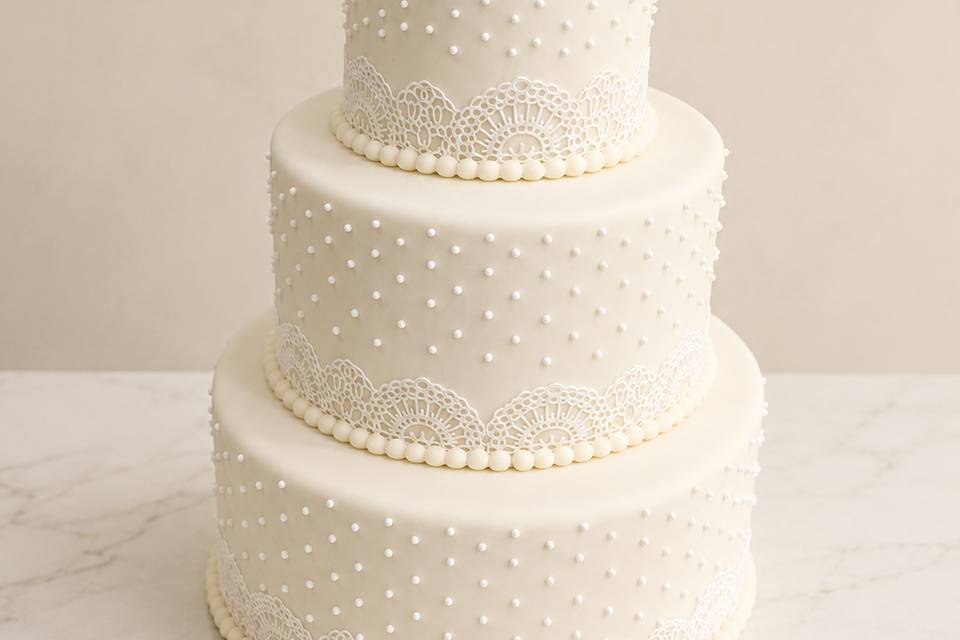 Fondant y encaje