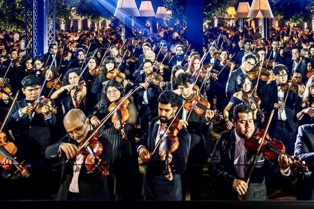 100 violines para boda