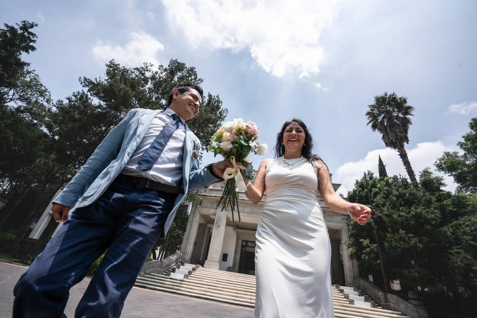 Retratos de momentos nupciales