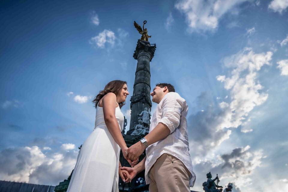 Retratos de momentos nupciales