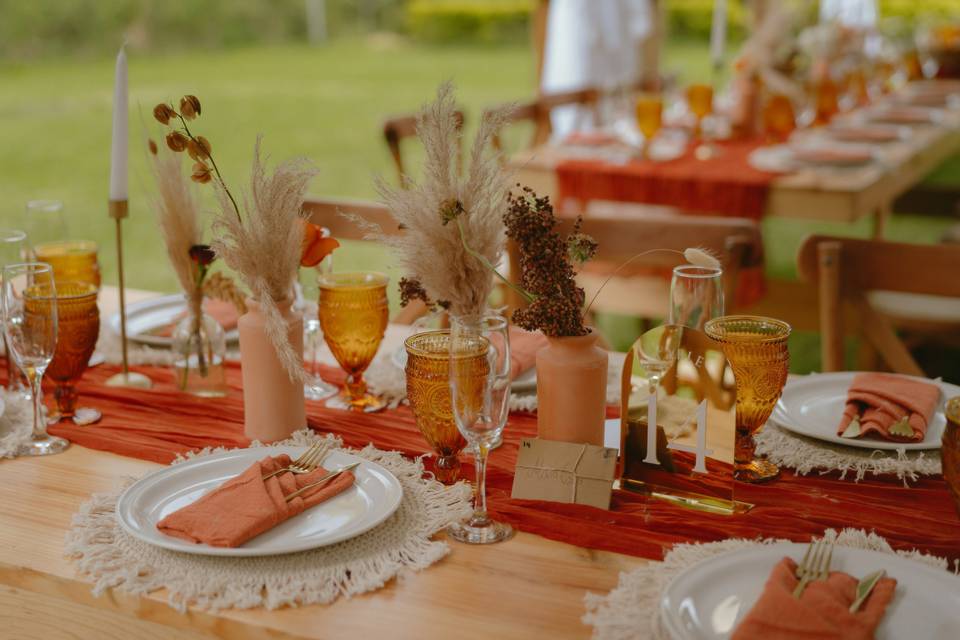 Montaje Boda Boho
