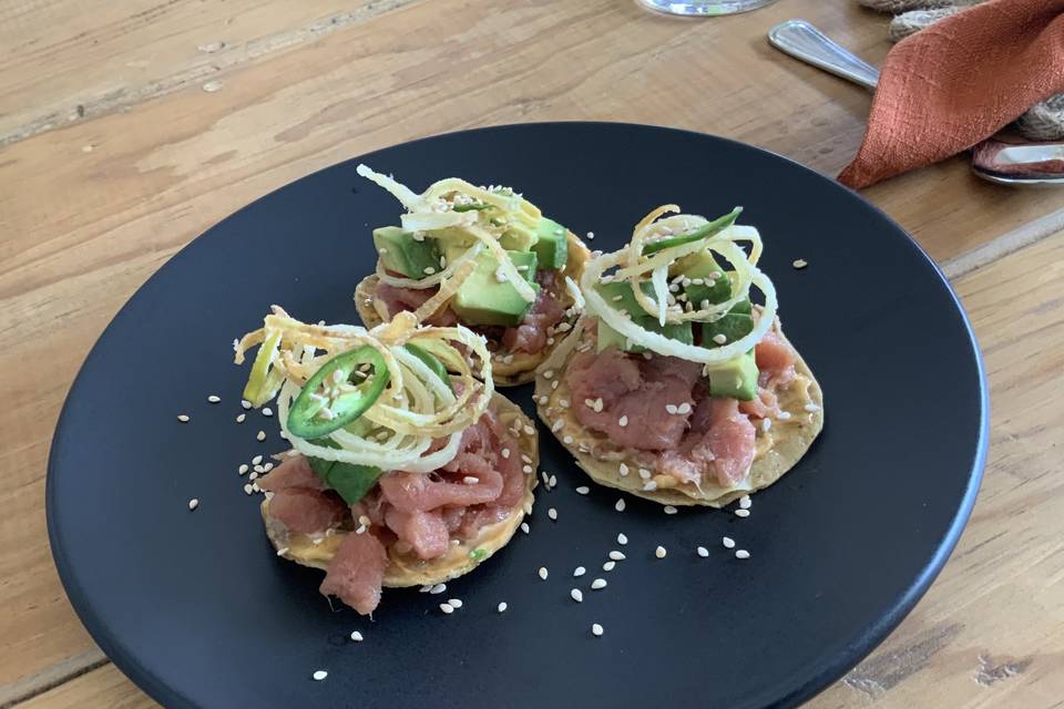 Tostadas de atún