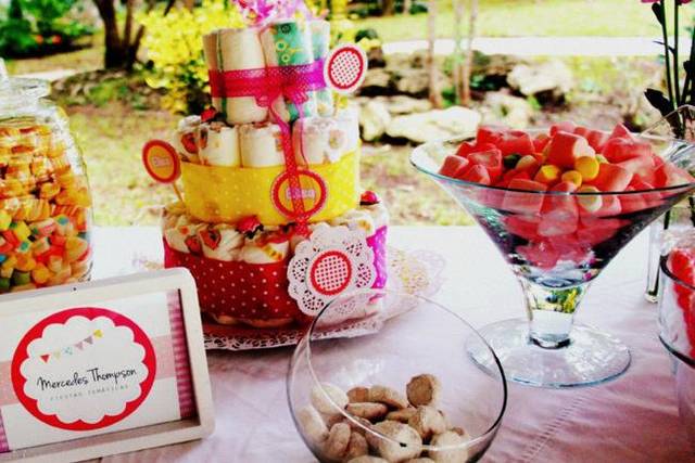Mesa decorada