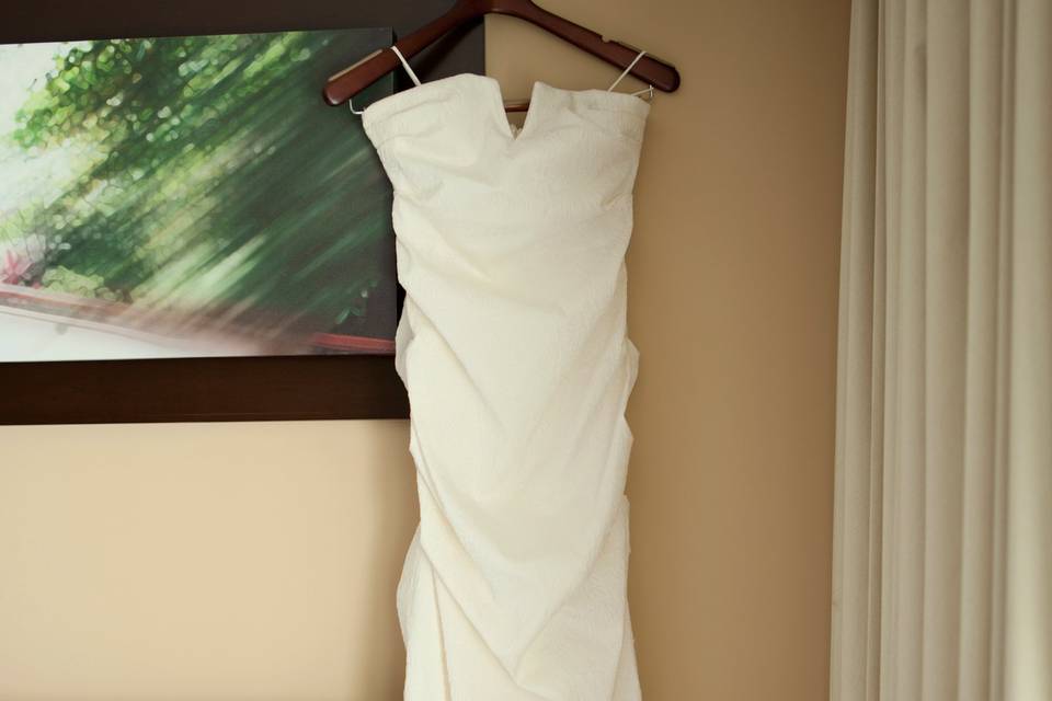 El vestido de novia