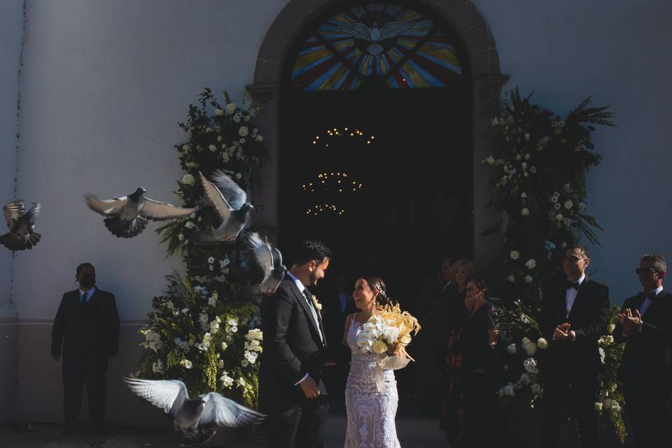 Fin de la ceremonia