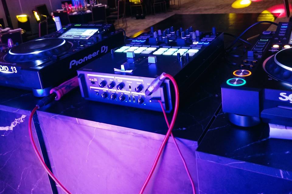 Equipo de mezcla profesional