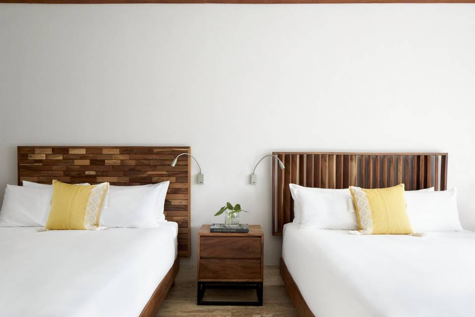 DOUBLE BEDS